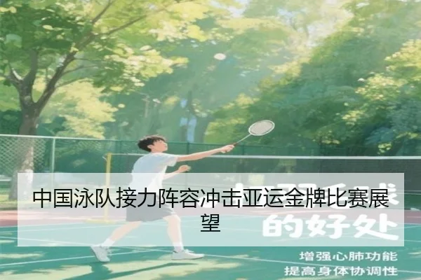 中国泳队接力阵容冲击亚运金牌比赛展望